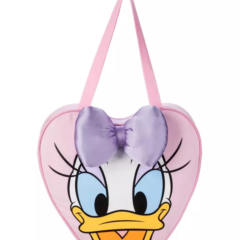 Disneyland Daisy Duck heart tote
